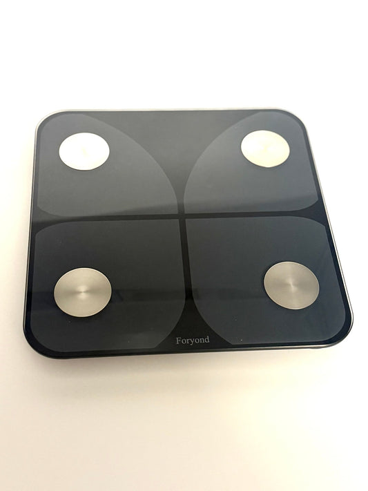 Körperfettwaage, Personenwaage Digital Waage 2025 Mit Körperfett und Muskelmasse mit APP 180kg /400lbs, Waage Personen Bluetooth Körperwaage für Körperfett, BMI, Gewicht, Wasser und Muskelmasse - Haus der Retouren