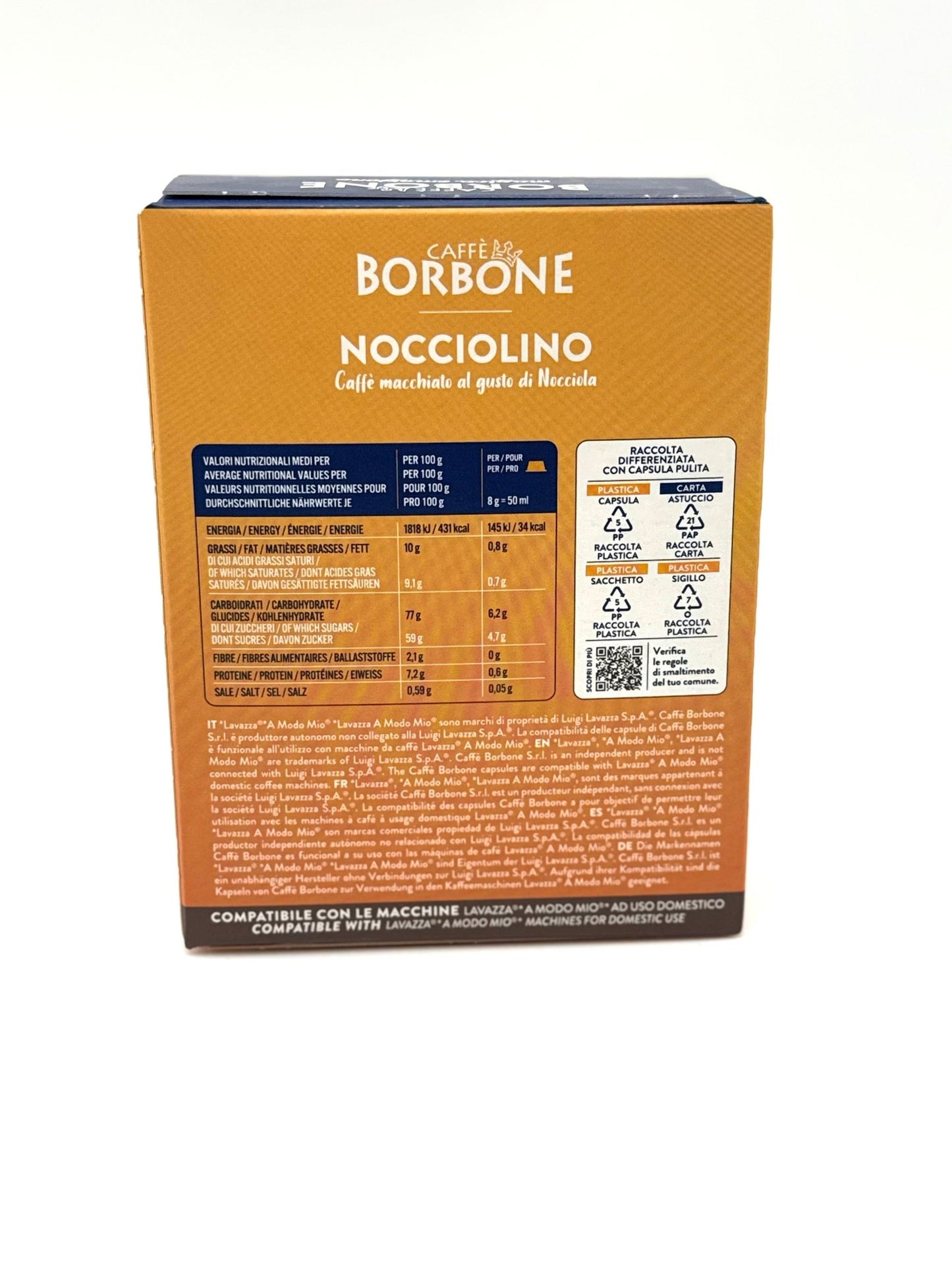 Caffè Borbone Nocciolone (Hasselnuss) - Caffè Borbone - Haus der Retouren