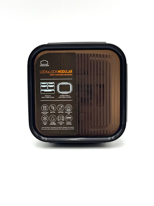 LocknLock BISFREE Frischhaltedose | 1000 ml | 160 X 160 X 76 mm | BPA-frei | Luftdichte Aufbewahrungsbox | Spülmaschinen-, mikrowellen- und gefrierschrankgeeignet | Bruch- und kratzfest