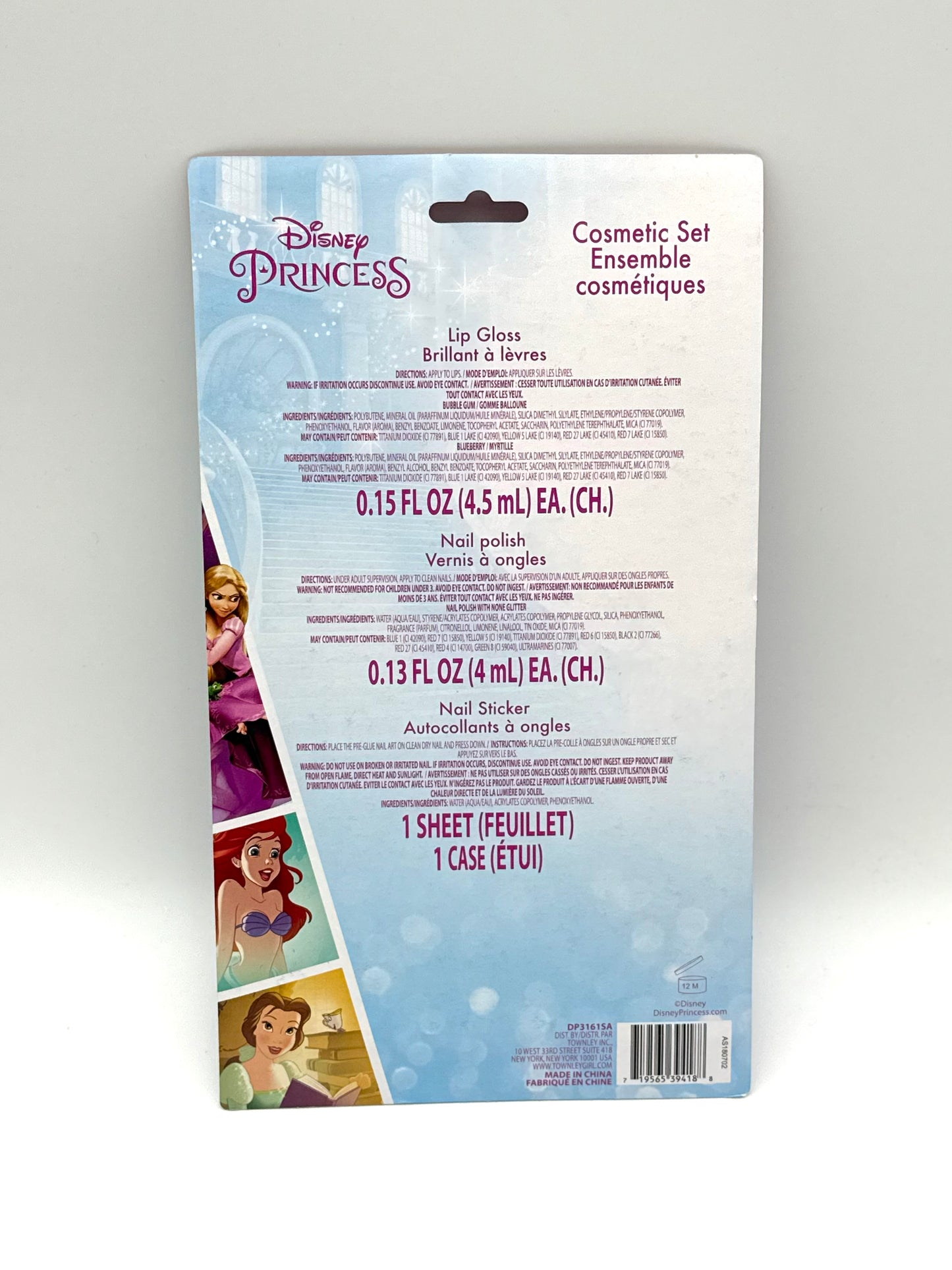 Disney Princess Cosmetic Set Kinder Schminkset Beauty Spielzeug