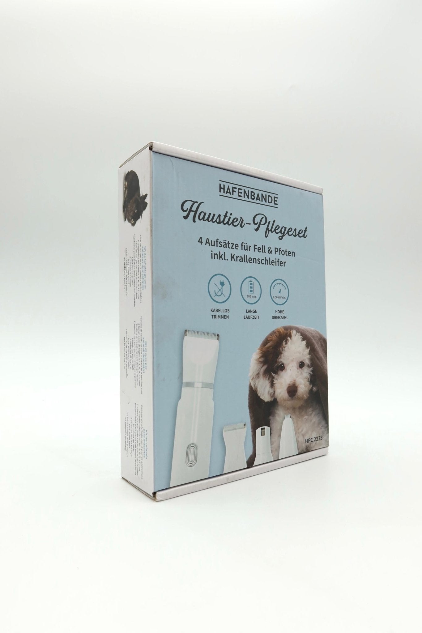 Hafenbande 2 - in - 1 Akku Hundeschermaschine & Krallenschleifer - Haus der Retouren