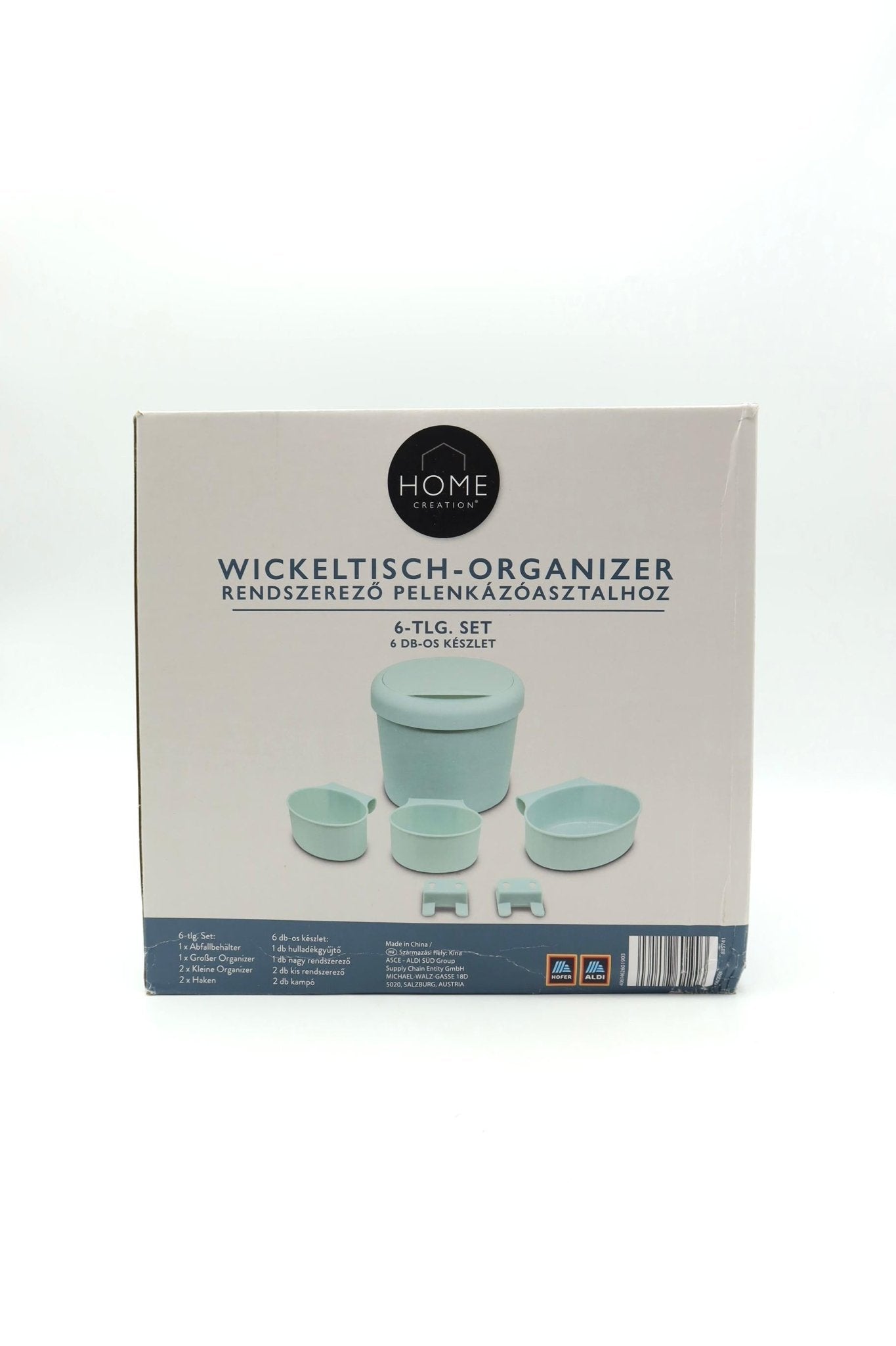 Home Creation® Wickeltisch Organizer, 6 tlg, - Haus der Retouren