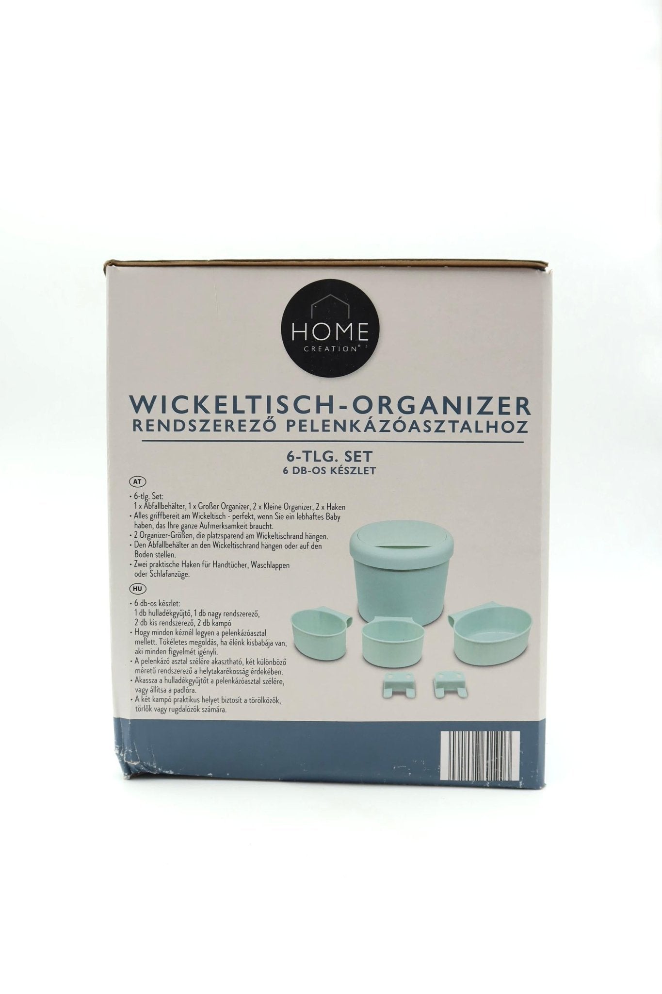 Home Creation® Wickeltisch Organizer, 6 tlg, - Haus der Retouren