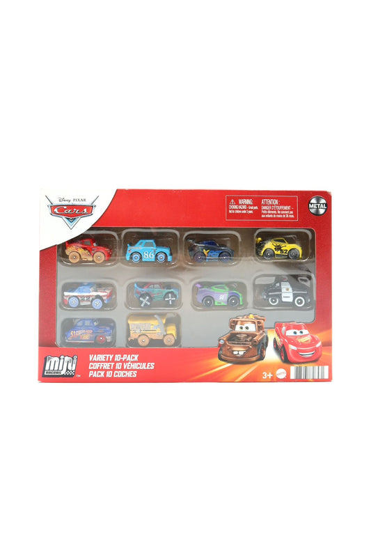 Disney Pixar Cars Metal Mini Racers Variety 10 Pack
