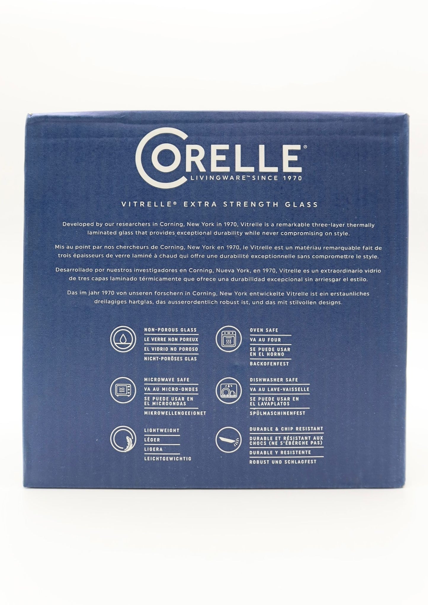 Corelle® Vitrelle Geschirr - Set, 12 - tlg., weiß bedruckt - Haus der Retouren