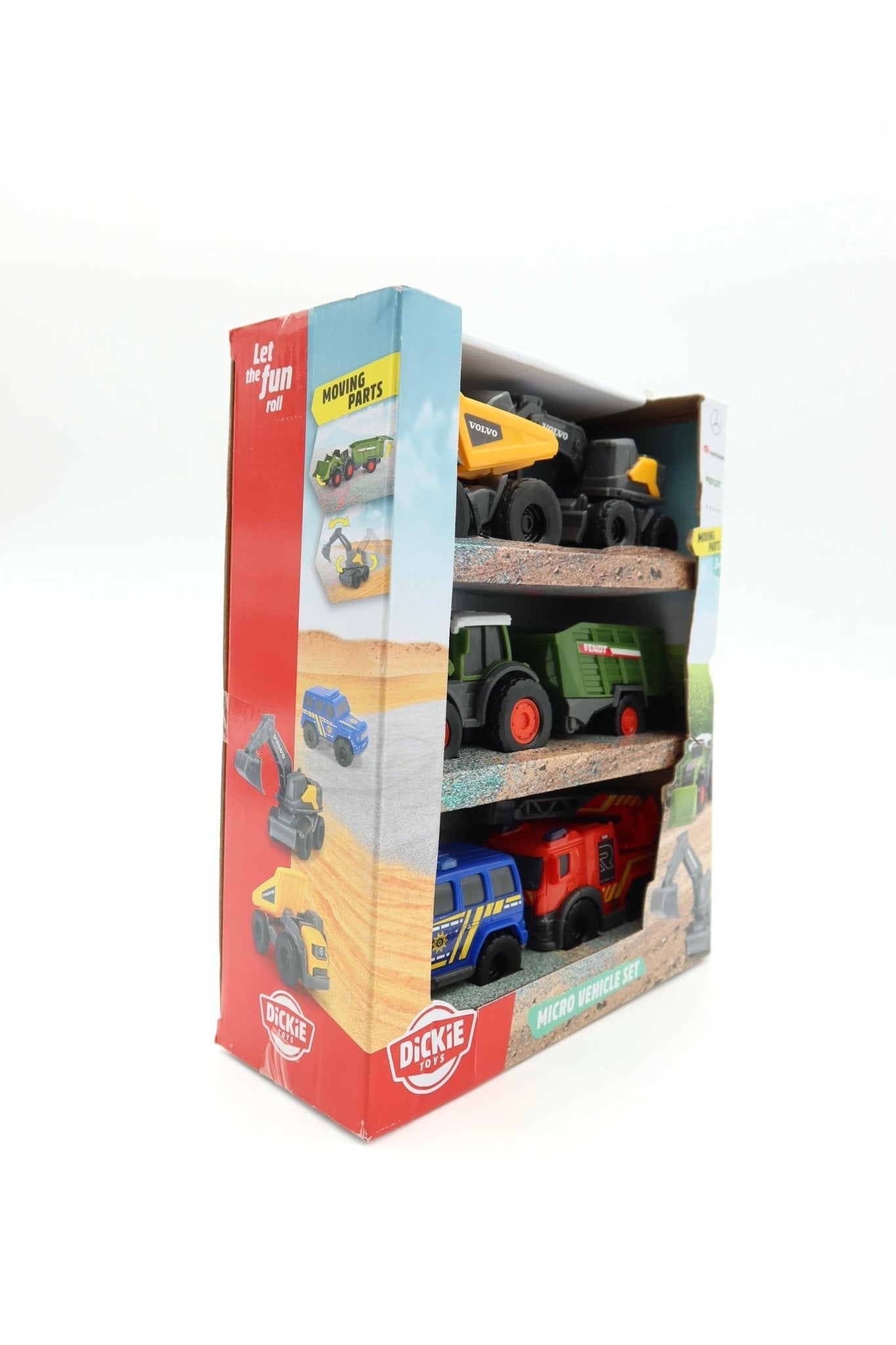 Dickie - Micro Vehicle Set - 5er Fahrzeugset - Haus der Retouren