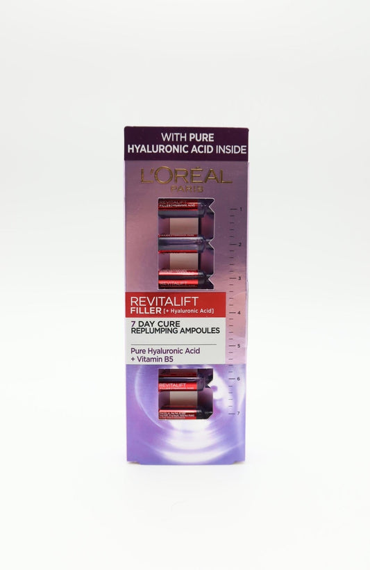 L'Oréal Paris Revitalift Filler 7 Day Cure Replumping Ampoules - Haus der Retouren