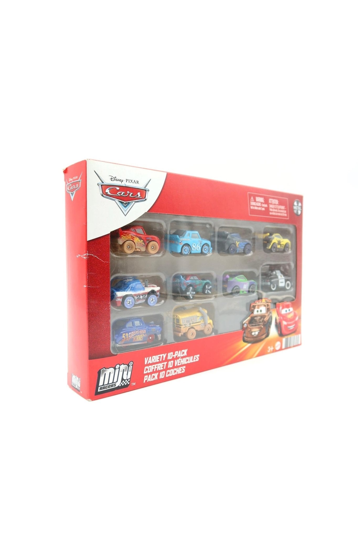 Disney Pixar Cars Metal Mini Racers Variety 10 Pack