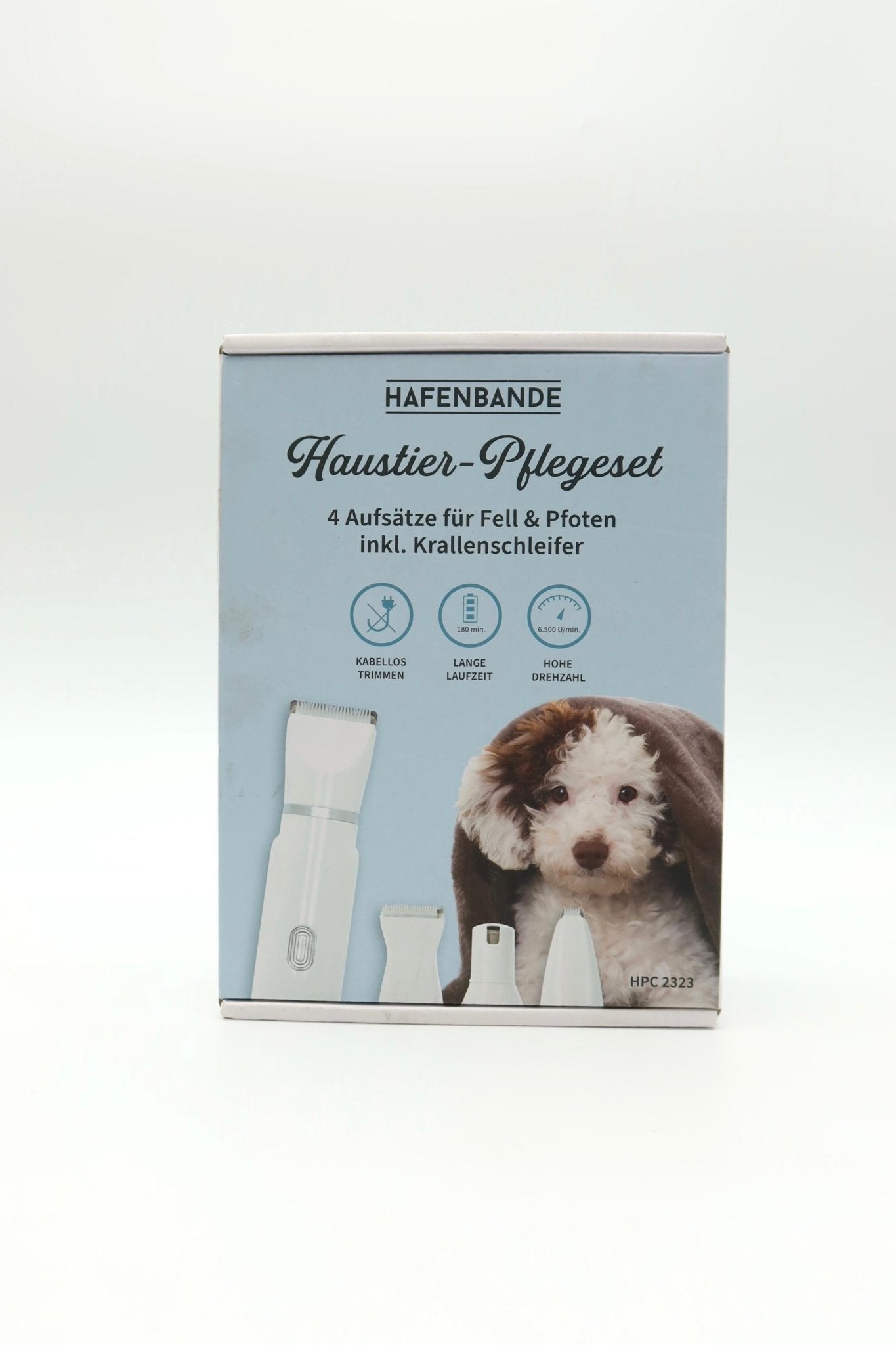 Hafenbande 2 - in - 1 Akku Hundeschermaschine & Krallenschleifer - Haus der Retouren