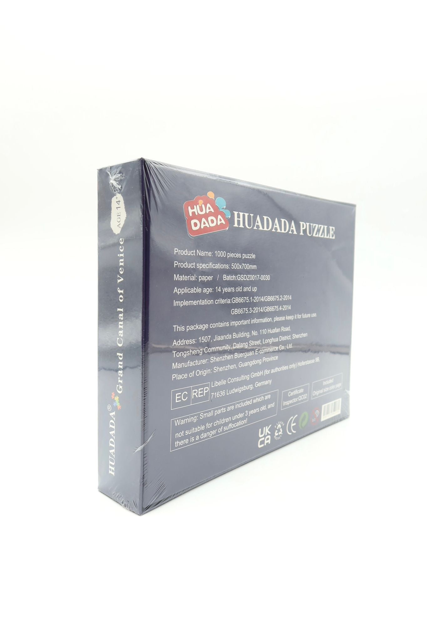 HUADADA 1000 Teile Puzzle “Grand Canal of Venice” – Venedig Motiv - Haus der Retouren