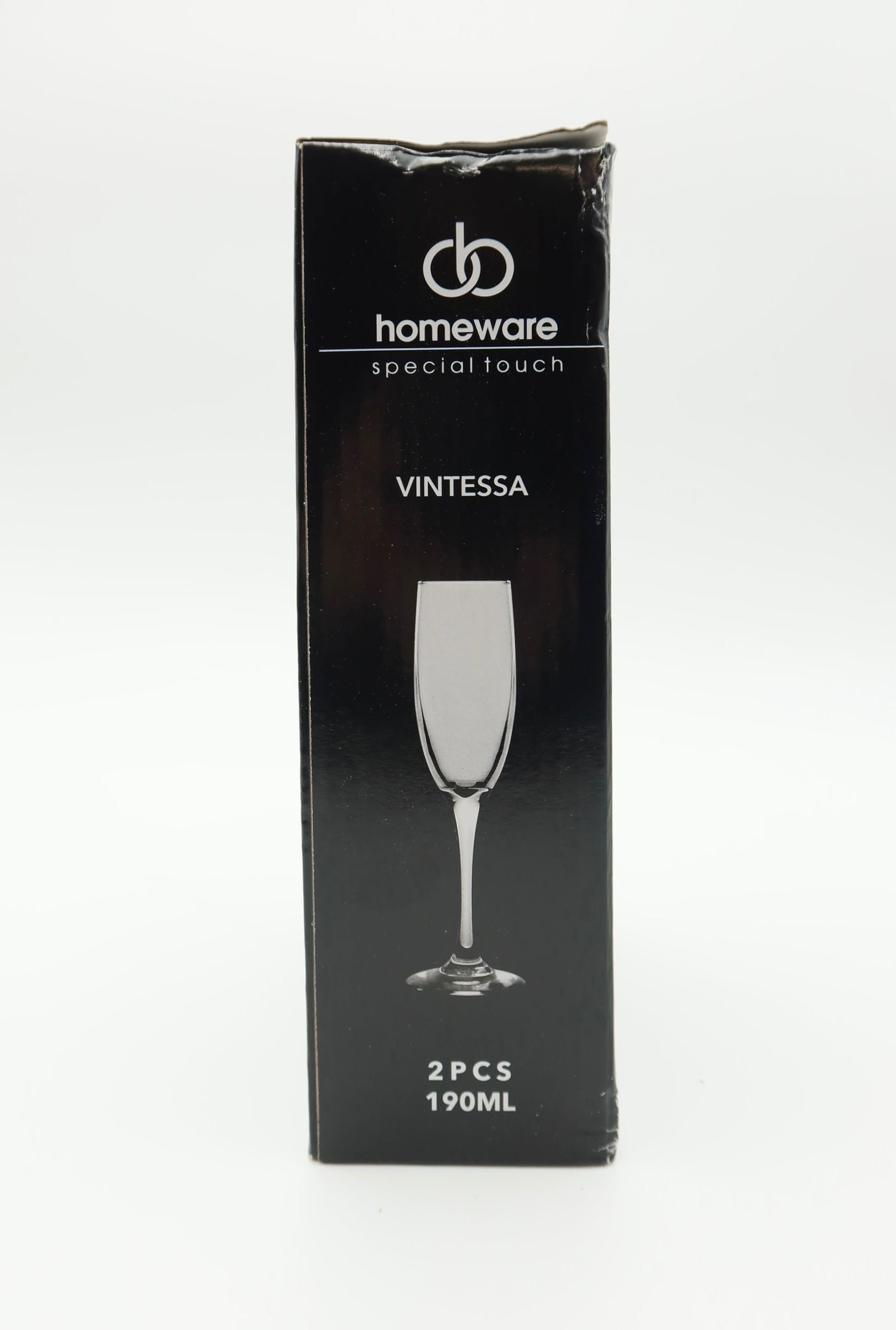 Homeware Vintessa Sektgläser Set 2 Stück 190ml - Haus der Retouren