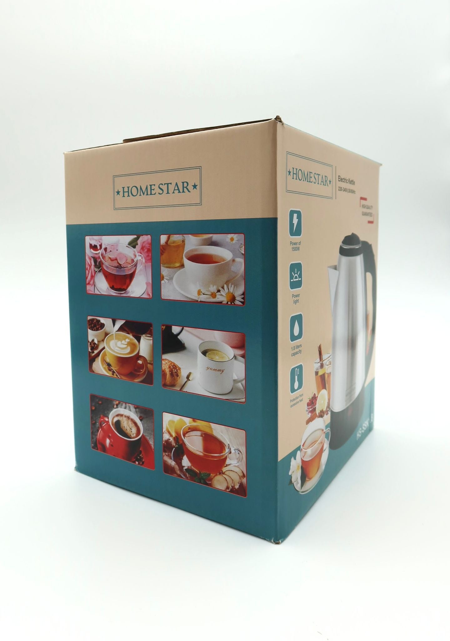 Home Star Wasserkocher 1500W 1,8L - Haus der Retouren