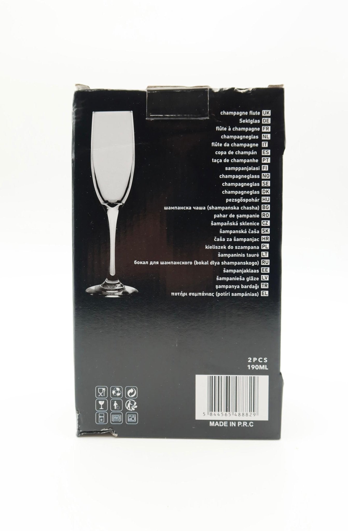 Homeware Vintessa Sektgläser Set 2 Stück 190ml - Haus der Retouren
