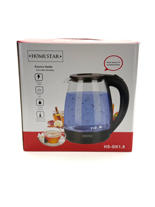 Home Star Wasserkocher HS - GK1,8 1,8L Schnellkocher Küche - Haus der Retouren