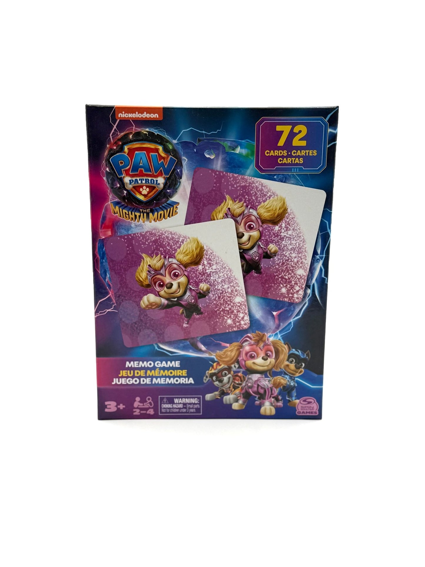 Paw Patrol The Mighty Movie Memo Match Kartenspiel - Haus der Retouren