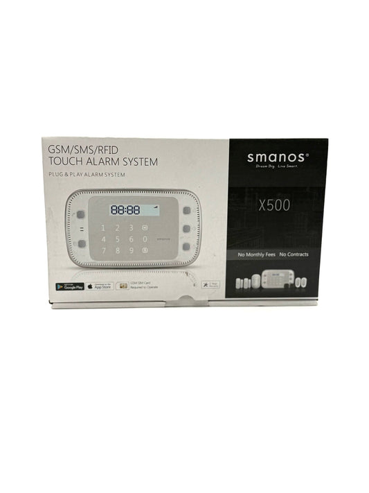 Smanos X500 Wireless Alarm System Kit GSM/SMS - Haus der Retouren
