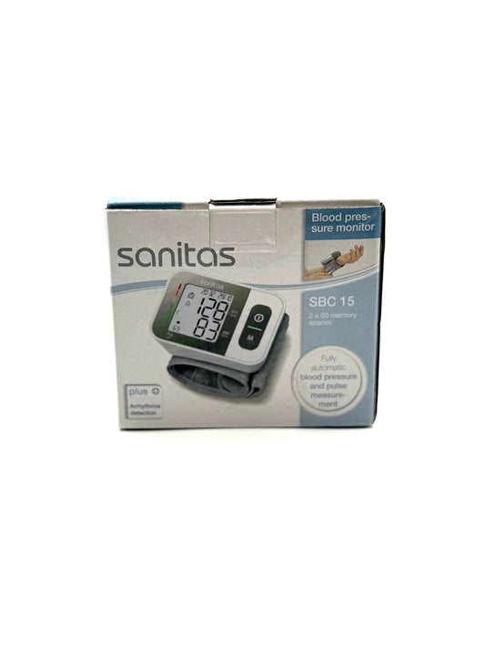 Handgelenk - Blutdruckmessgerät SBC 15 für vollautomatische Messungen von Blutdruck und Puls - Haus der Retouren