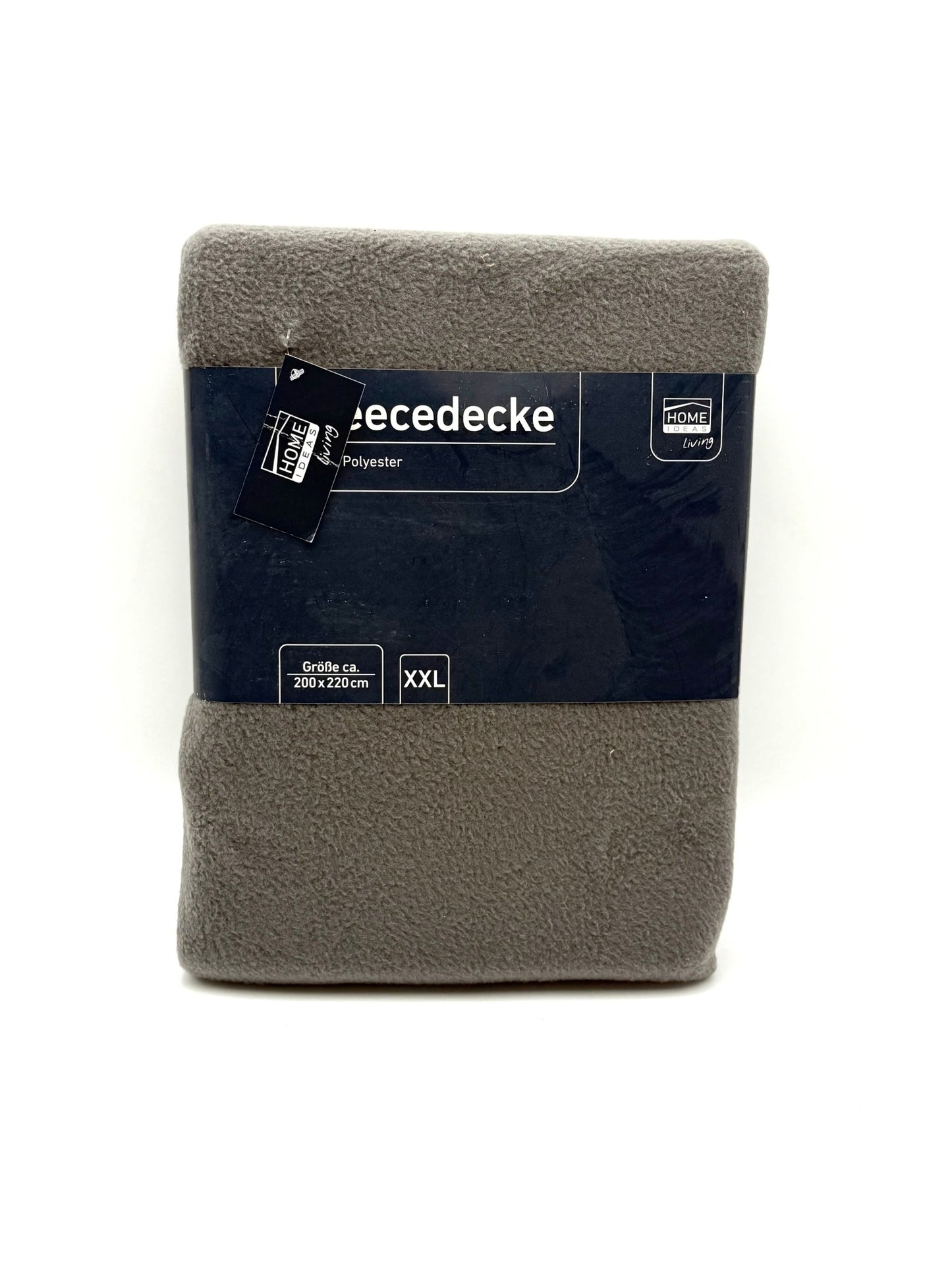 Wohndecke Fleecedecke 200x220cm Polyester Wohndecke XXL creme - Haus der Retouren