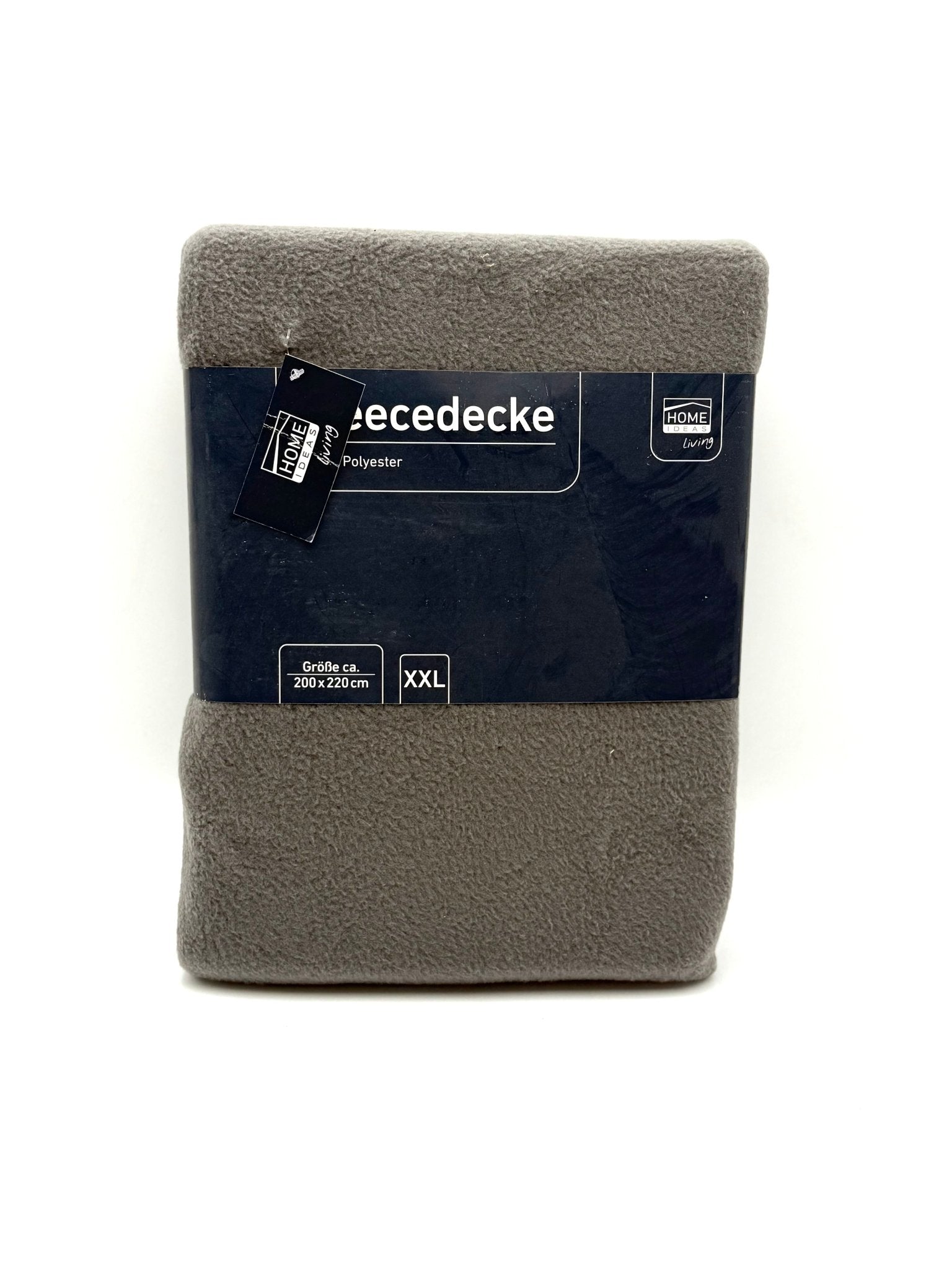 Wohndecke Fleecedecke 200x220cm Polyester Wohndecke XXL creme - Haus der Retouren