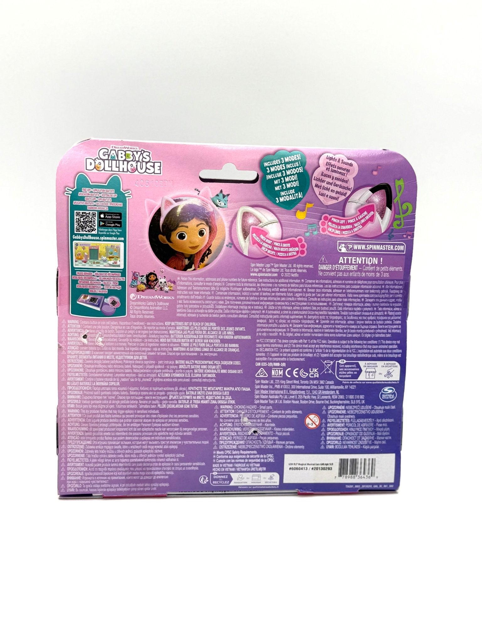 Kreativset Gabby’s Dollhouse: Der Film – Miau - tastischer Katzenohren - Haarreif - Haus der Retouren