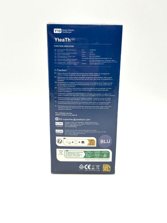 Rotierende elektrische Zahnbürste mit 8 Bürstenköpfen für Erwachsene und Kinder, 3 Intensitäten mit 5 Modi, kabellose Wandladestation,mit 2-Minuten-Smart-Timer (schwarz)