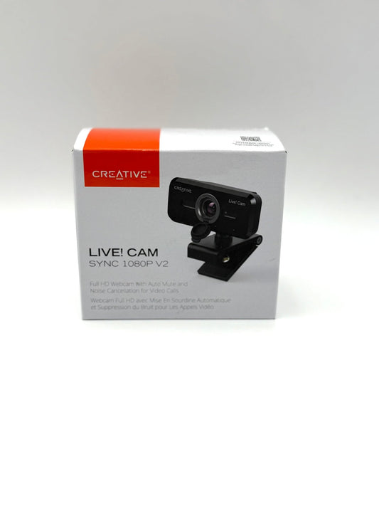 CREATIVE Live! Cam Sync 1080P V2, Full - HD Webcam, 1,80 m Kabel - Haus der Retouren