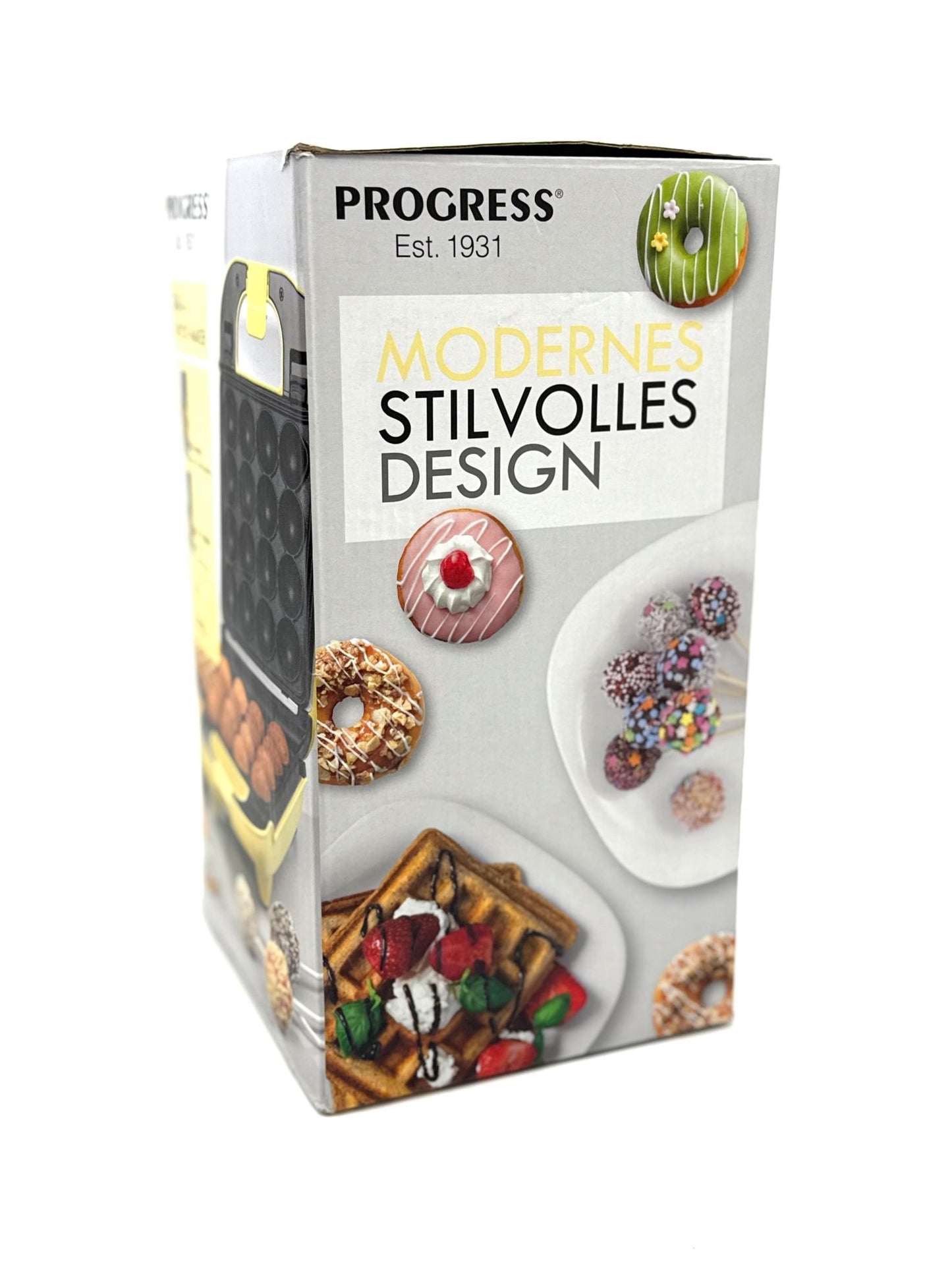 3in1 CakePop Maker, Waffeleisen, Donut Maker - Progress - NEU & OVP - Haus der Retouren