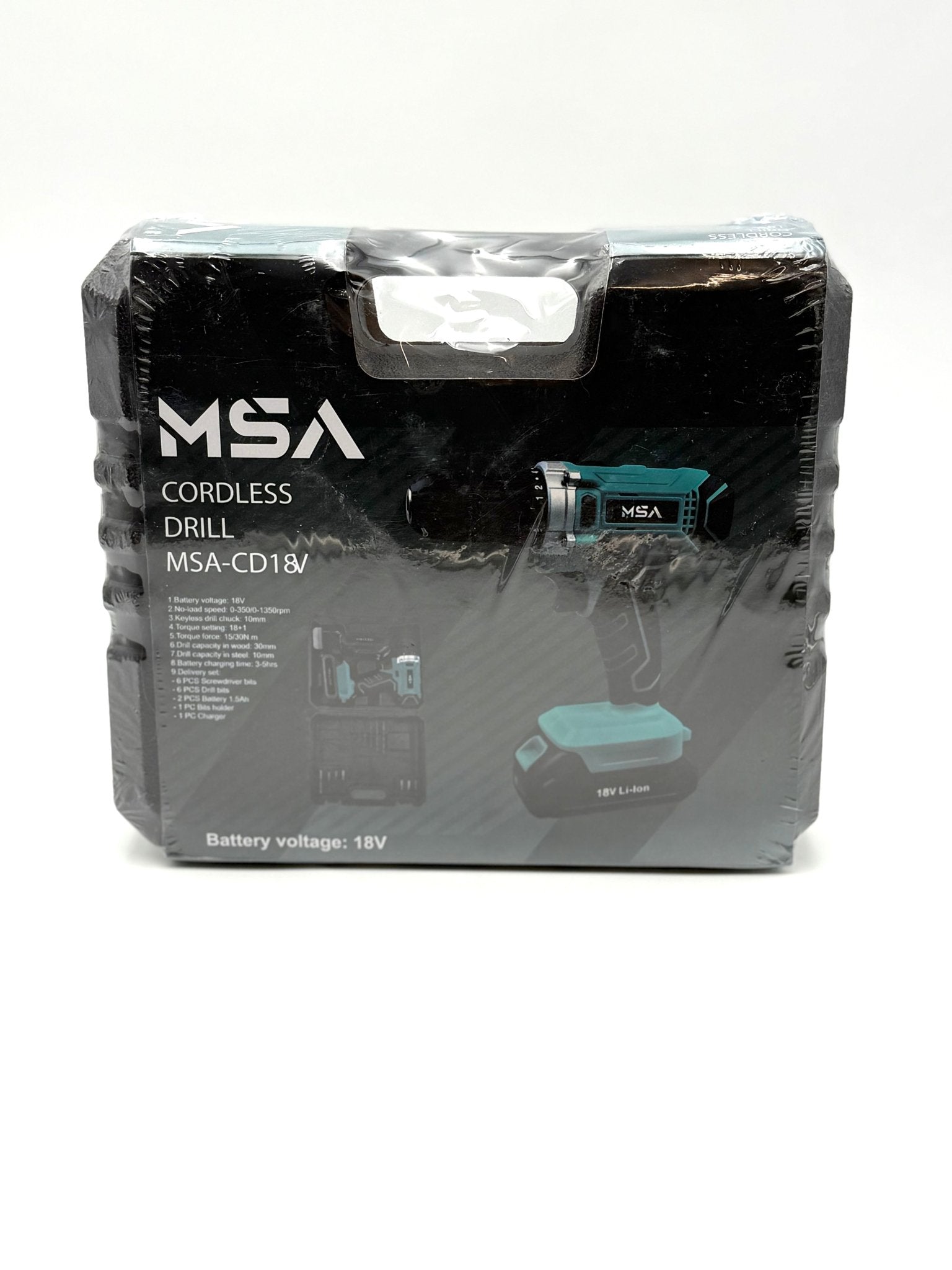 MSA Akkubohrschrauber, Akkuschrauber,2 Akkus 18V LI - Ion im Hartschalenkoffer - Haus der Retouren