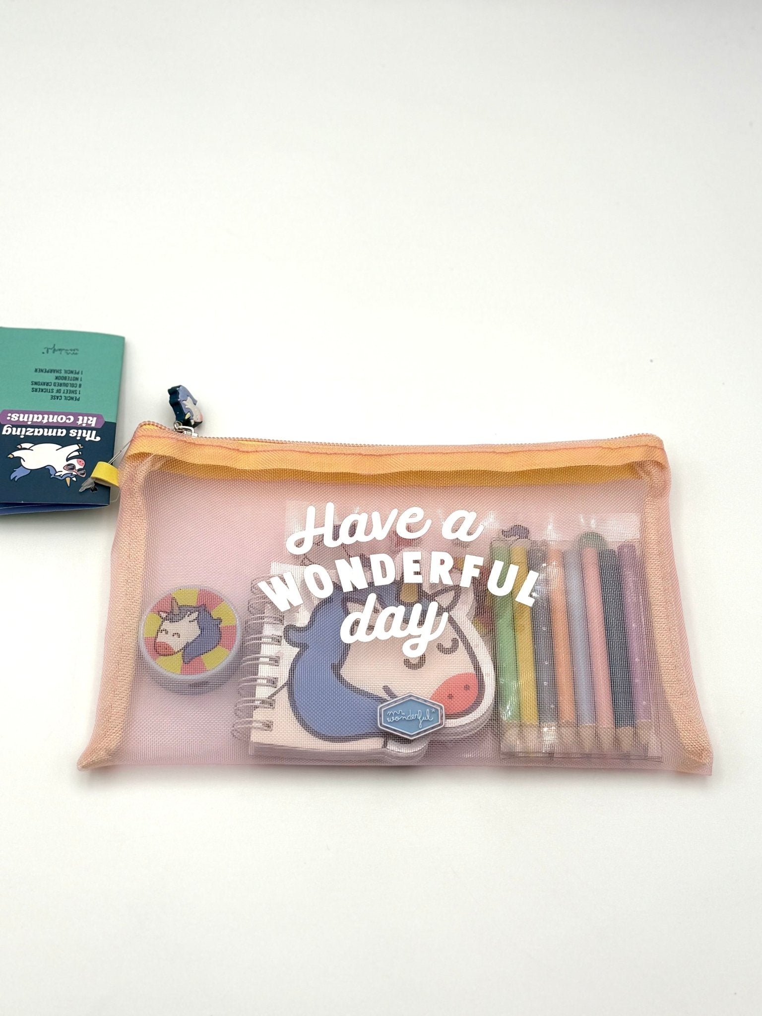 Einhorn - Federmäppchen mit Extras – Have a wonderful day - Haus der Retouren