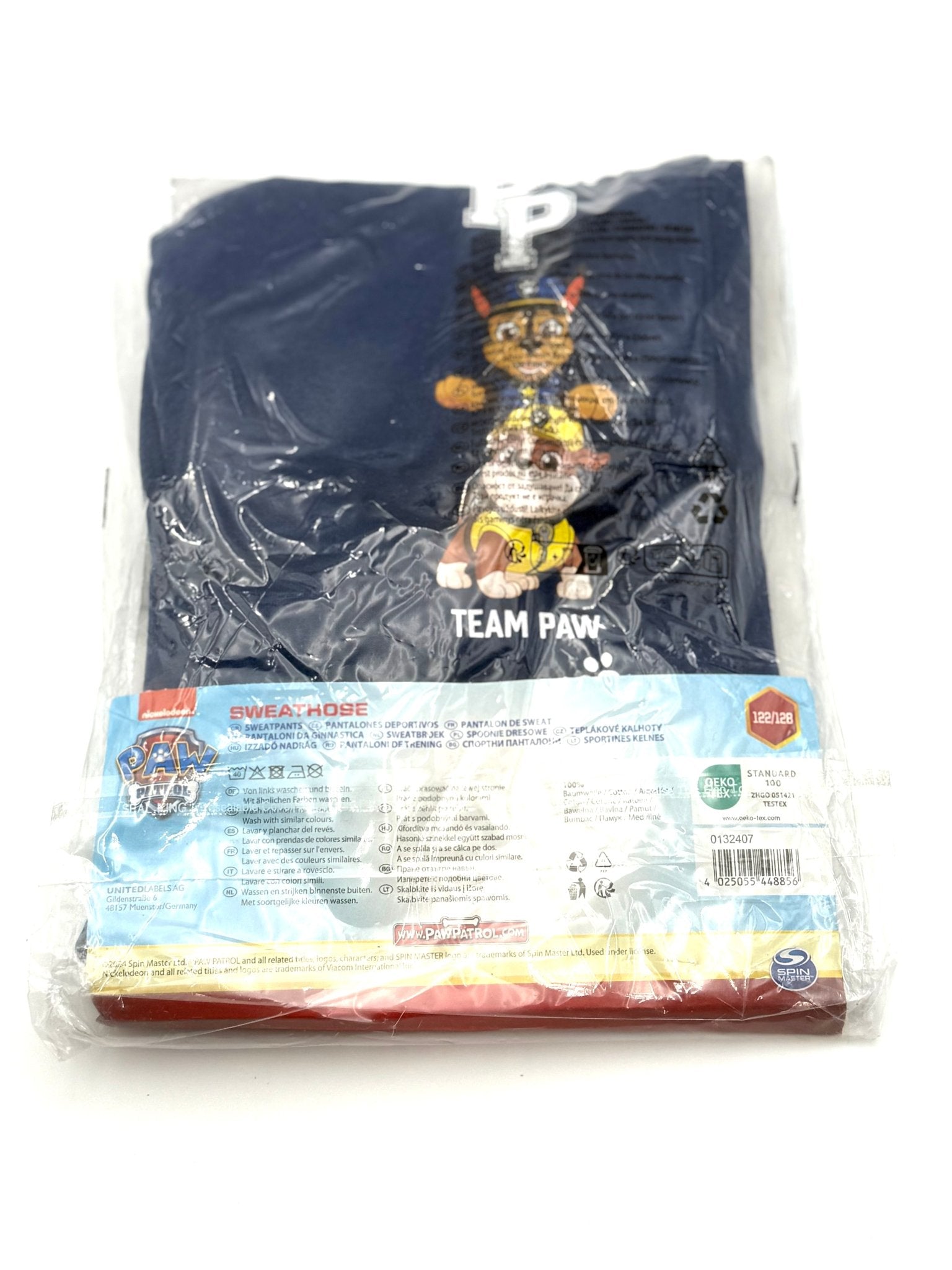 Jogginghose Paw Patrol Jogginghose für Jungen Trainingshose Sweathose GR. 122/128 - Haus der Retouren