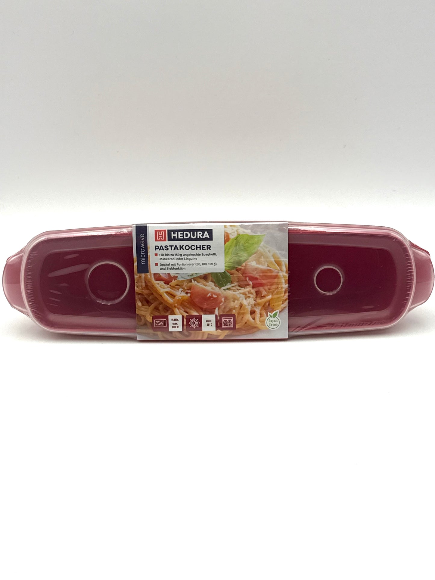 Hedura Pastakocher Nudelkocher Nudeln Pasta Mikrowellen Camping Spaghetti Nudel