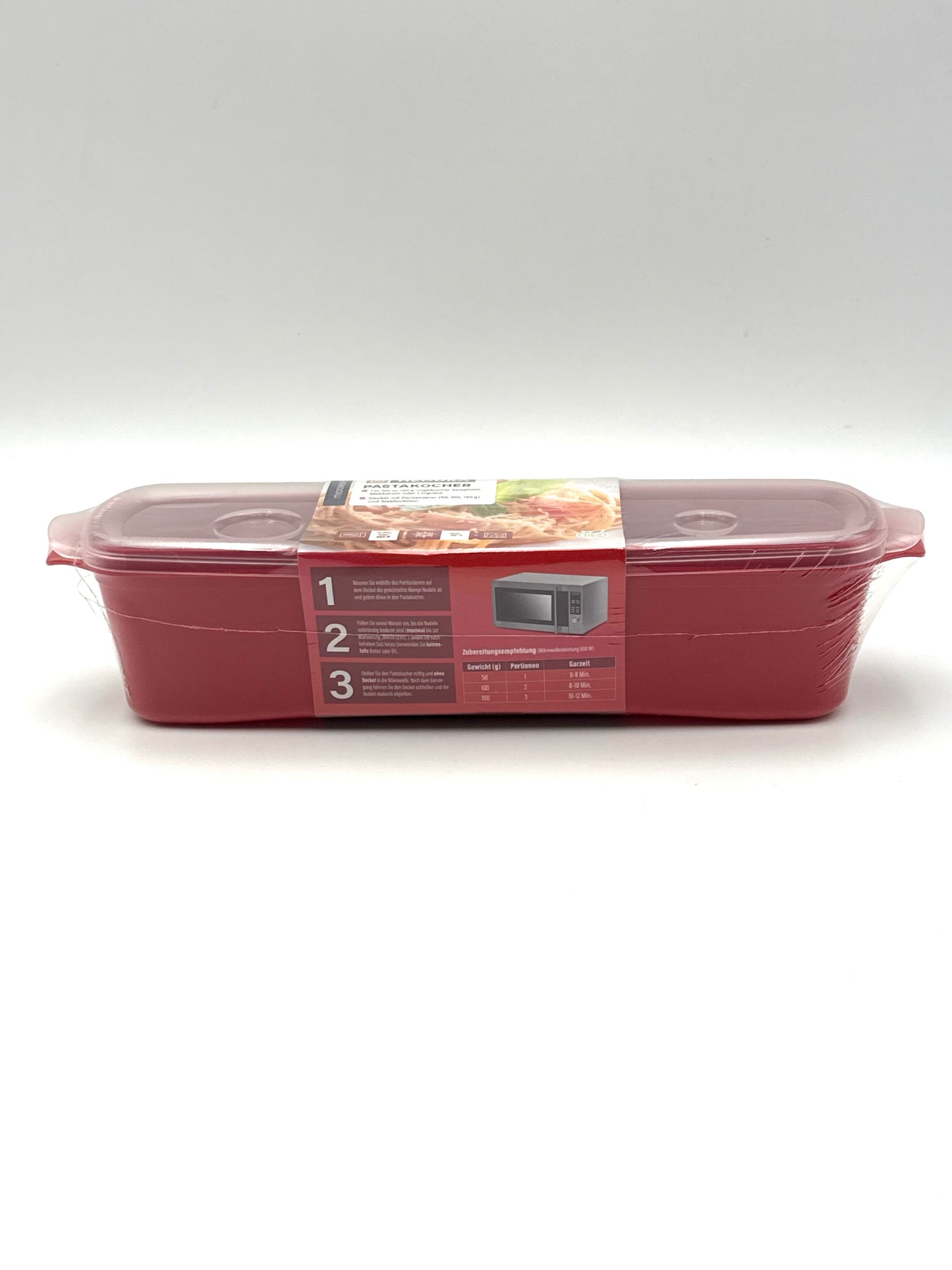 Hedura Pastakocher Nudelkocher Nudeln Pasta Mikrowellen Camping Spaghetti Nudel