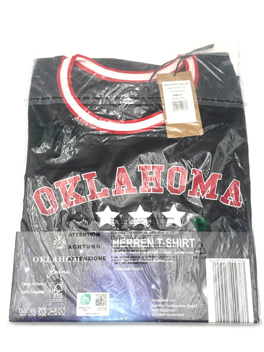 Oklahoma Jeans T-Shirt Mit Oklahoma 93 Druck Gr. L - Haus der Retouren