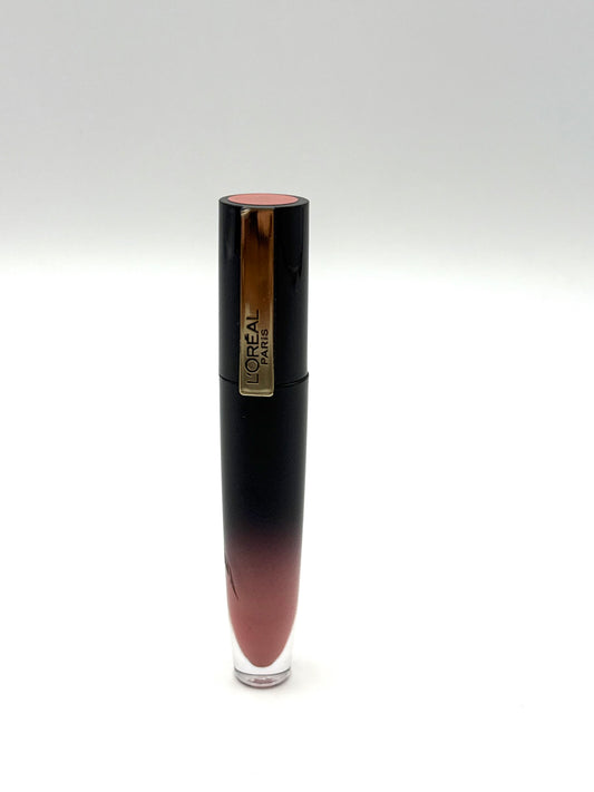 L'Oréal Paris Flüssiger Lippenstift mit Glanz Finish, Leichter und farbintensiver Ink-Lippenstift, Brilliant Signature, Nr. 305 Be Captivating