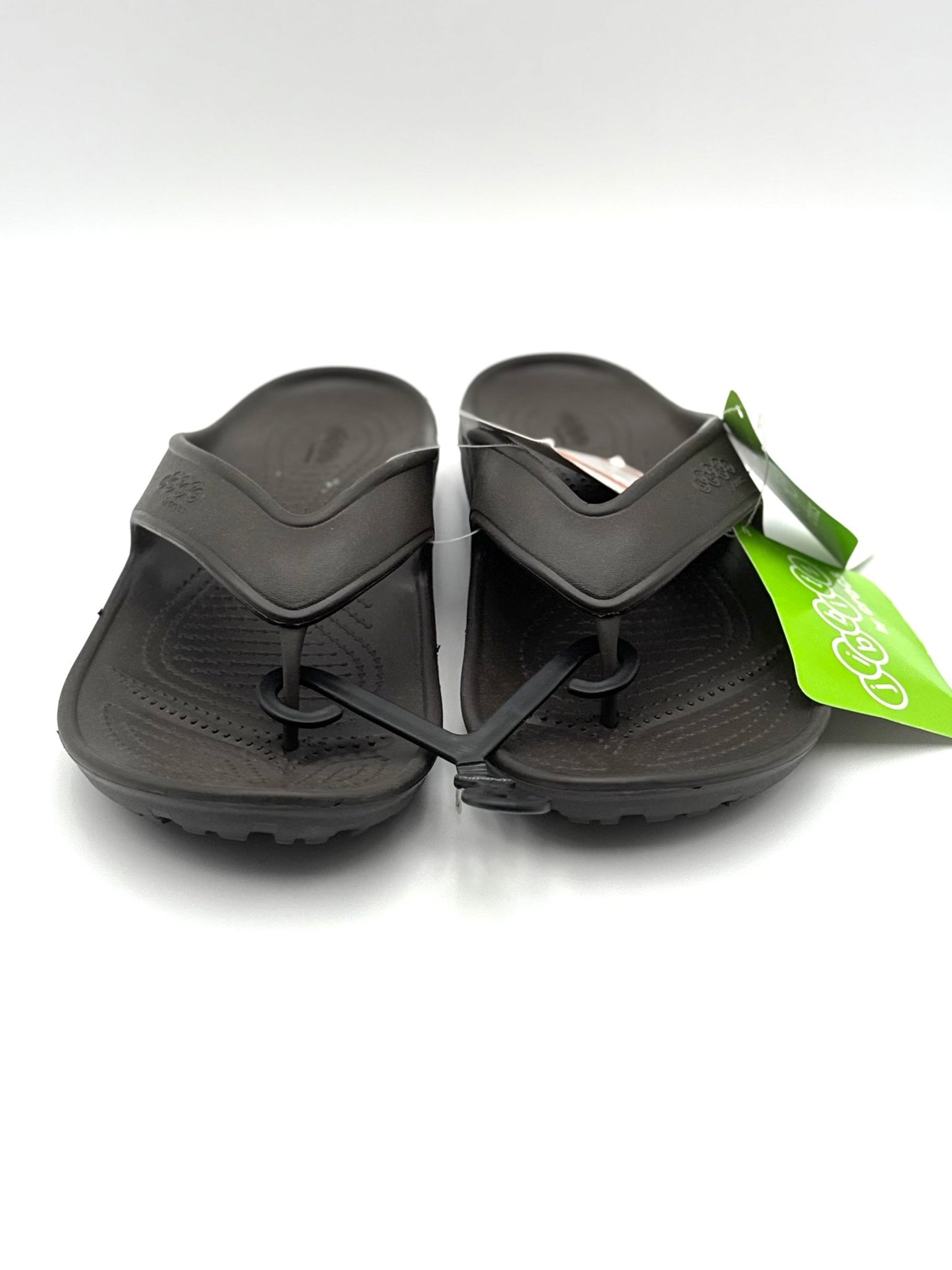 Crocs Jibbitz Flip Flop 43/44 Espresso Braun Schlappen Badelatschen - Haus der Retouren
