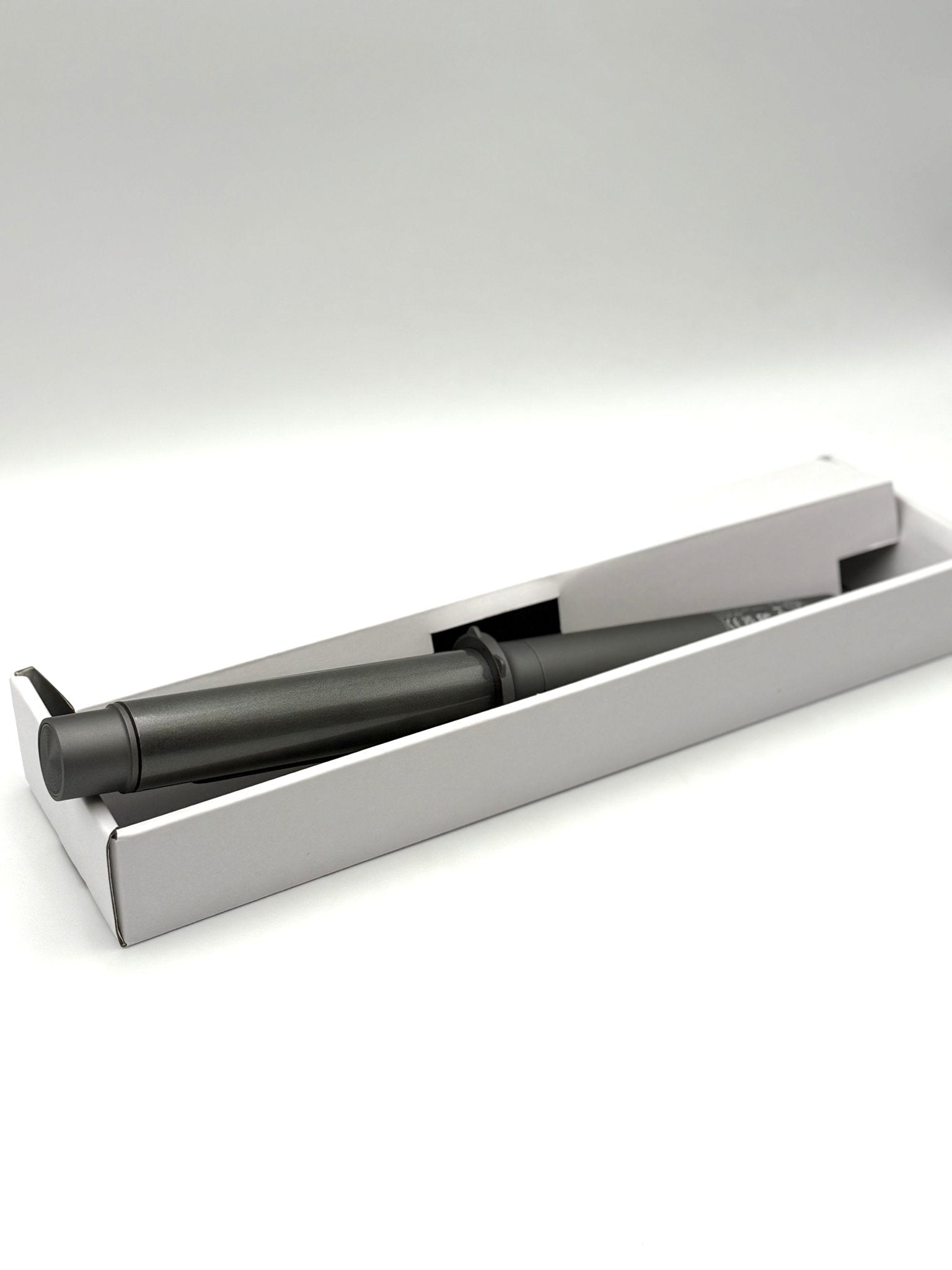 Faszin Haarlockenwickler, Anfänger One - Touch Automatischer Lockenstab 12s erzeugen charmante Locken mit LCD - Display &5 verstellbares Temperament Professional 32mm Lockenkolben 360° rotierend, grau - Haus der Retouren