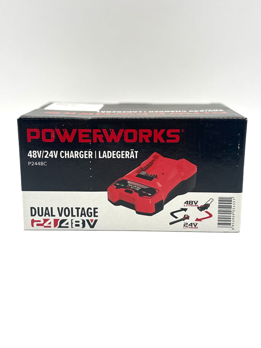 Powerworks Charger Ladegerät P2448C - 48V / 24V