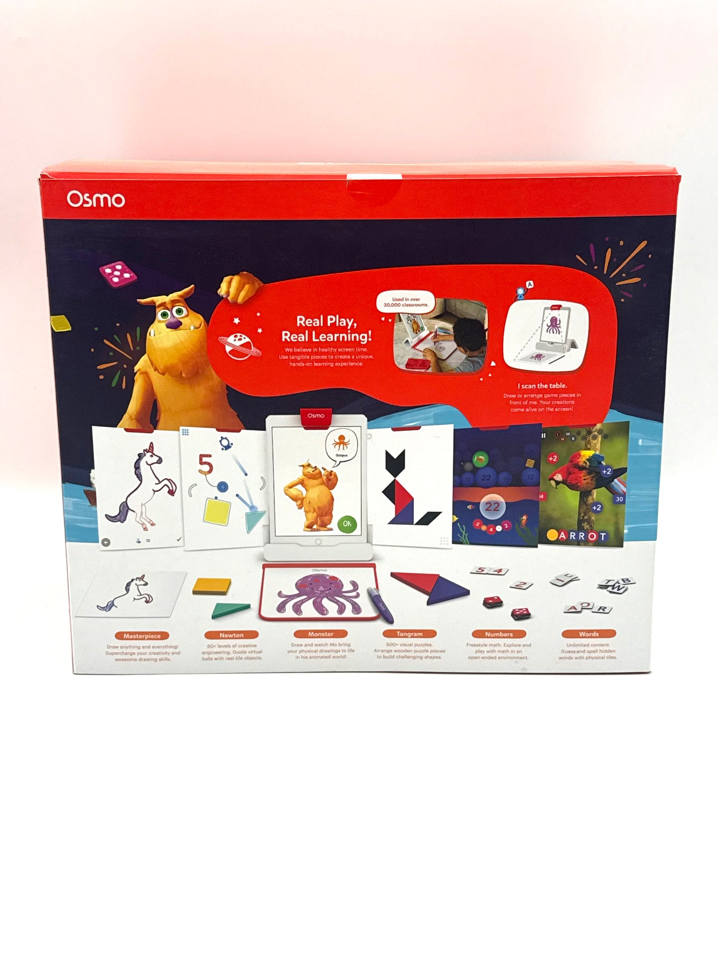 Osmo Creative Genius Kit für iPad – Neu & OVP, 6 Lernspiele inkl. Case