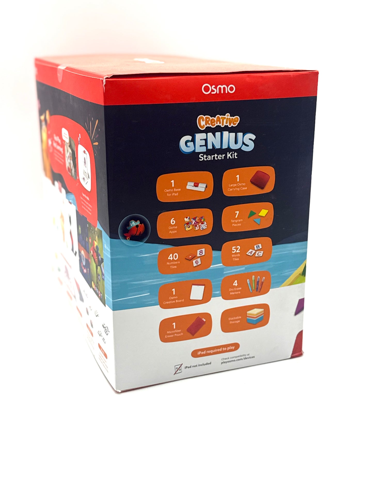 Osmo Creative Genius Kit für iPad – Neu & OVP, 6 Lernspiele inkl. Case