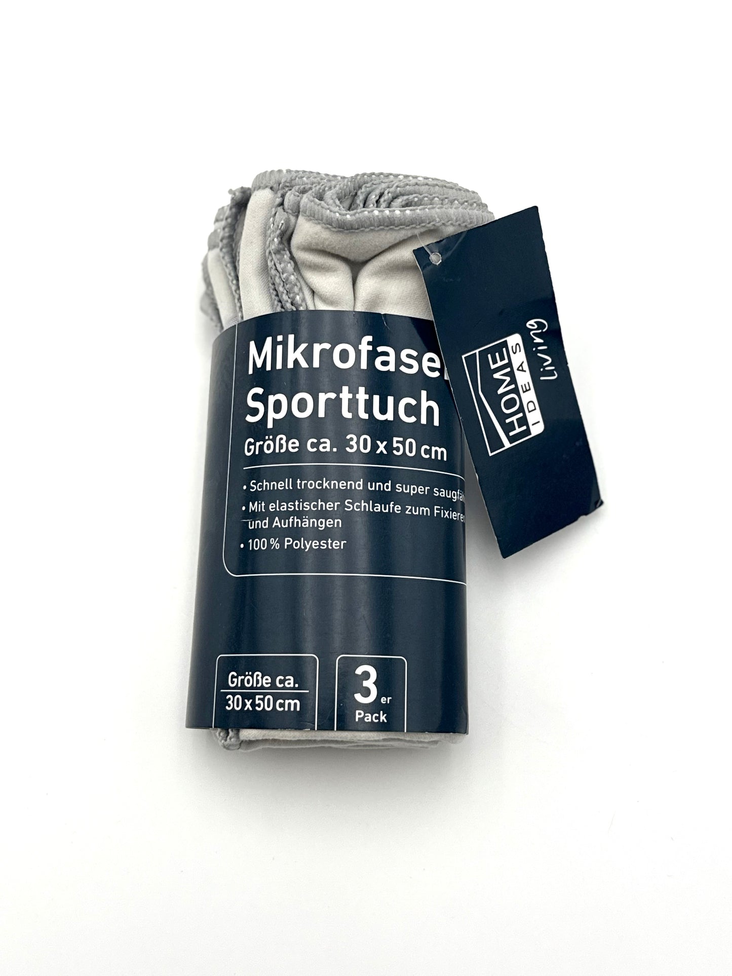 Home Ideas Mikrofaser Sporttuch 3er Set 30x50cm