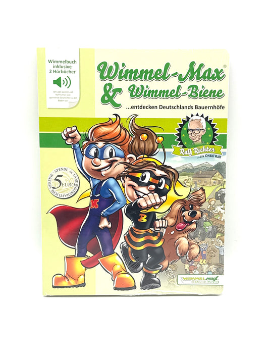 Wimmel-Max & Wimmel-Biene: entdecken Deutschlands Bauernhöfe