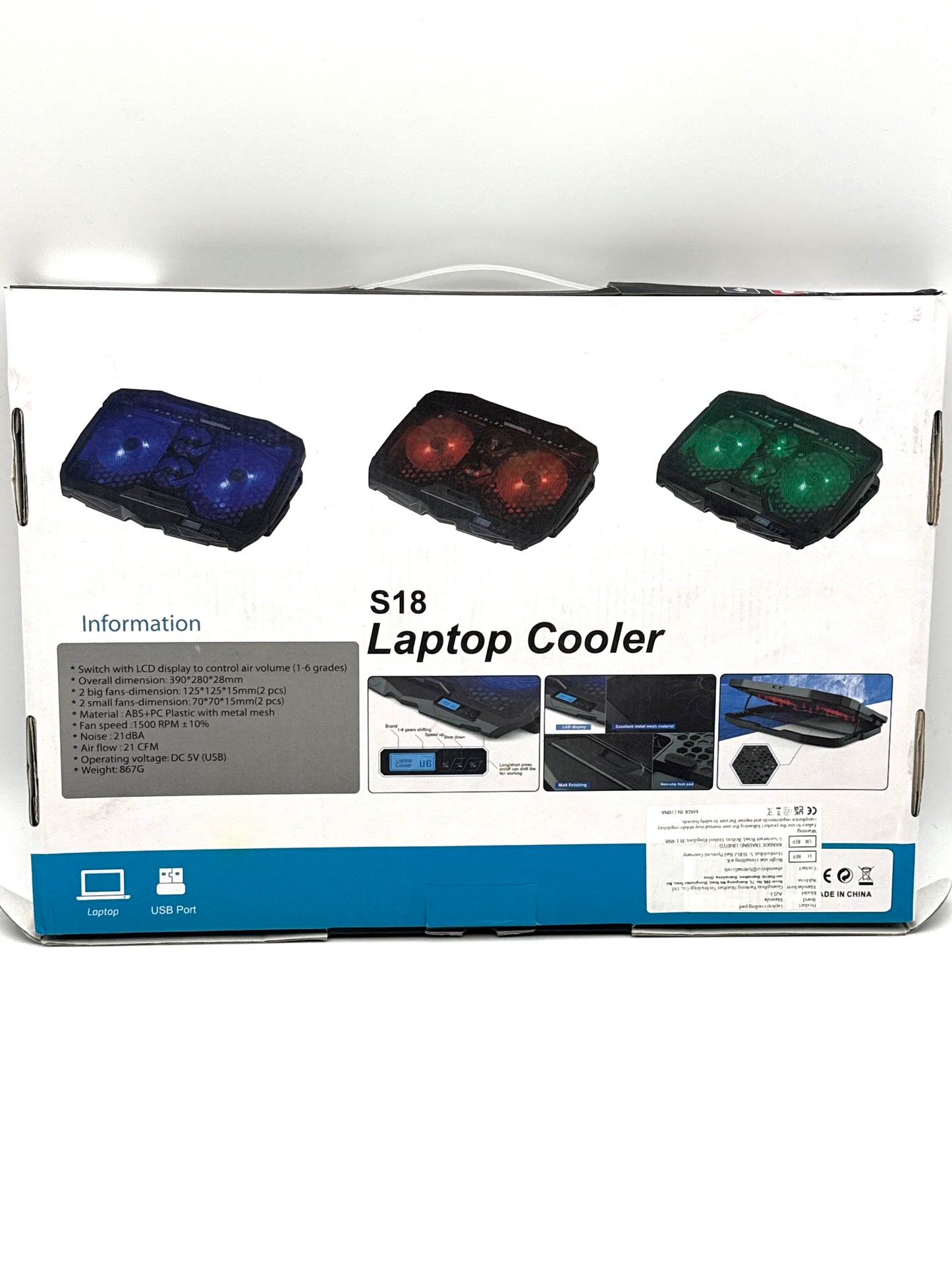 S18 Laptop-Kühlpad