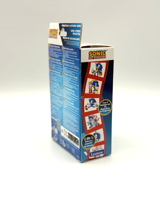 Lexibook, SEGA Sonic The Hedgehog, Geschichtenprojektor und Taschenlampe, Projiziert 24 Bilder aus der Welt von Sonic