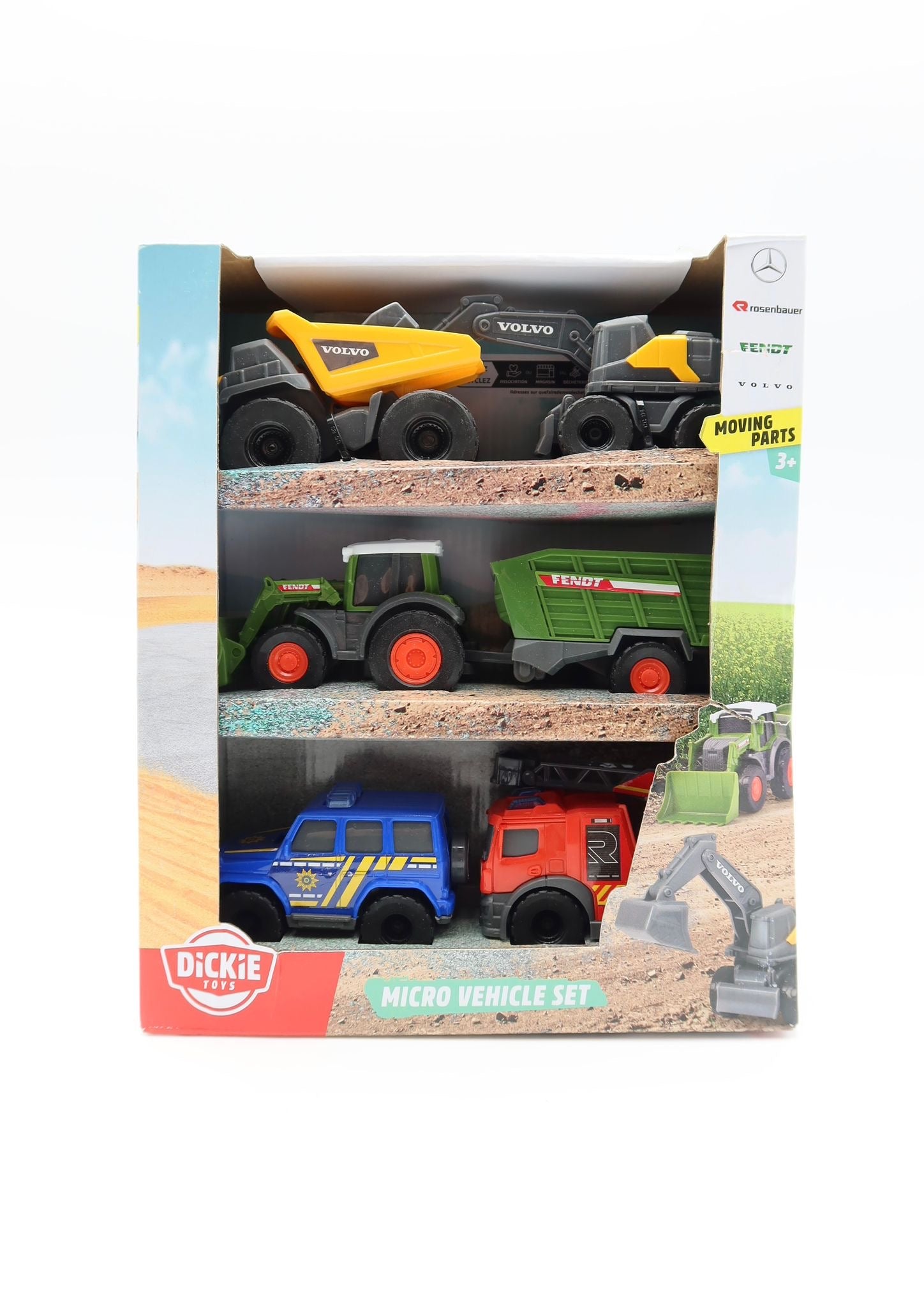 Dickie - Micro Vehicle Set - 5er Fahrzeugset - Haus der Retouren