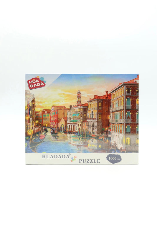 HUADADA 1000 Teile Puzzle “Grand Canal of Venice” – Venedig Motiv - Haus der Retouren