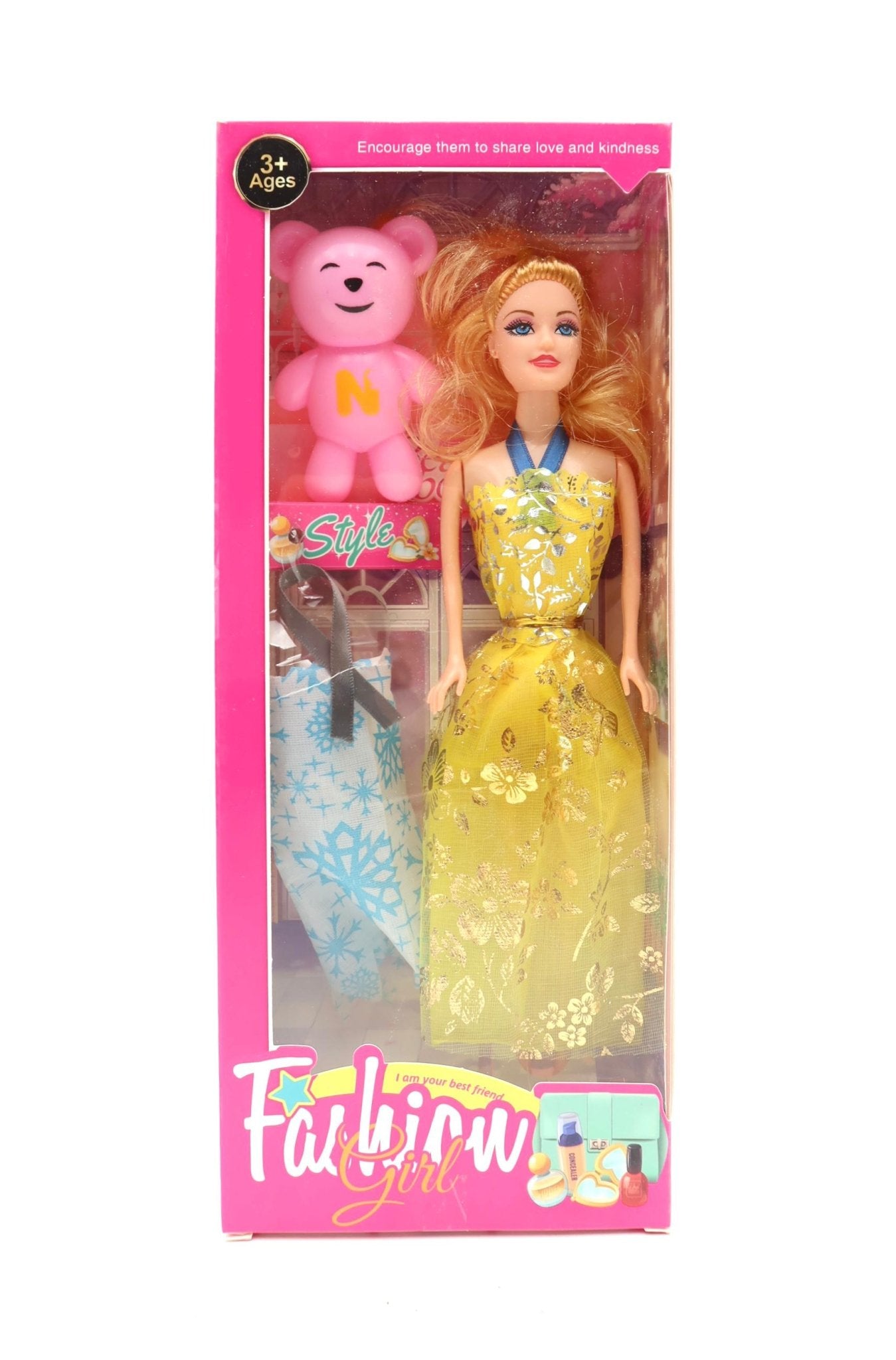 Puppe Fashion Girl mit Zubehör - Haus der Retouren